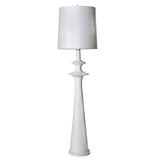 Antonia White Textured Floor Lamp