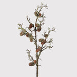 Artificial Woodland Stem with Pinecones