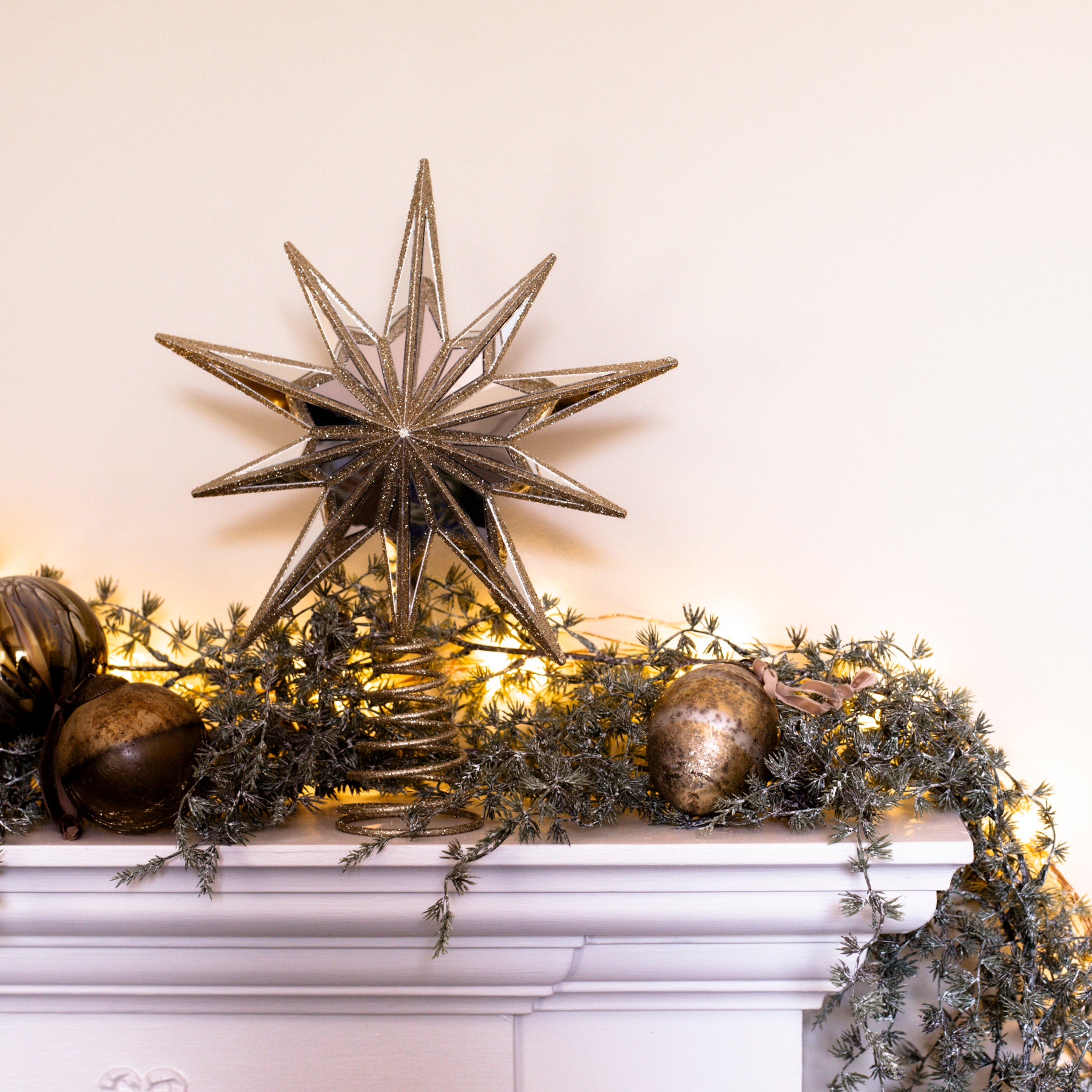 Bronze Star Tree Topper CharlesTed Home