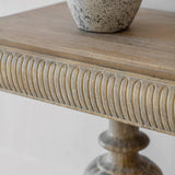 Charles Ted Jane Pine Console Table with Balustrade Legs