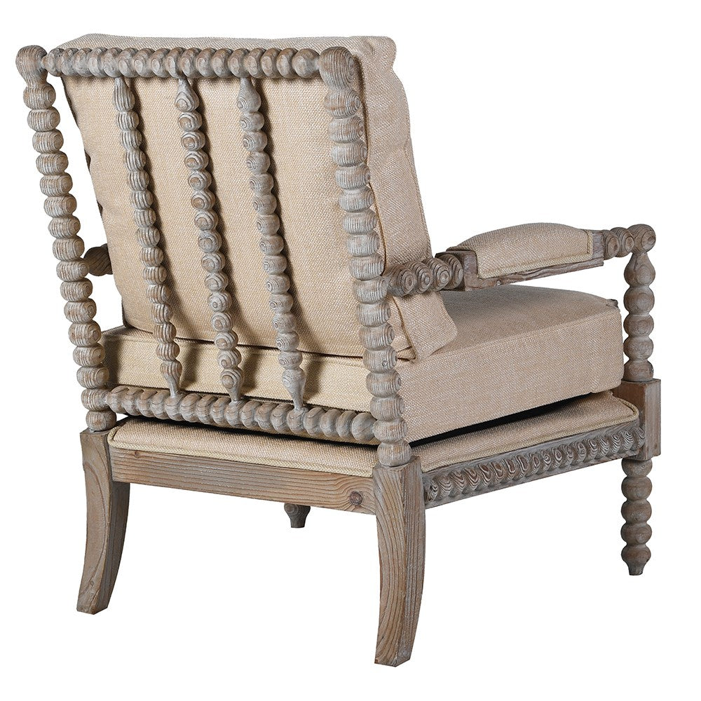Beaumont Bobbin Armchair - Back Detailing with Bobbin Spindles