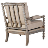 Beaumont Bobbin Armchair - Back Detailing with Bobbin Spindles