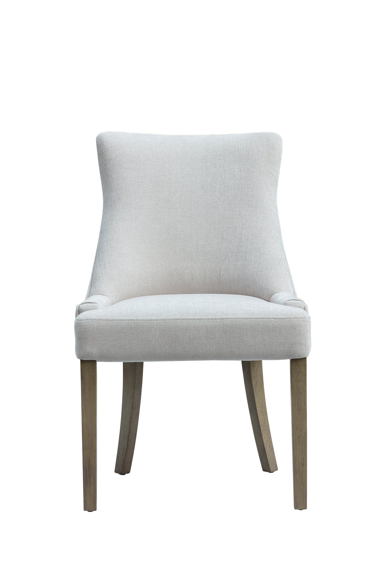This gorgeous statement chair is the perfect addition to your dining set. With aged oak legs &amp; a clay chenille seat, this welcomes a homely feel to any space.&nbsp;

Dimensions:

H 90.8cm W 63.7cm D 55.5cm