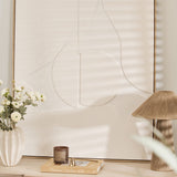 Woven Jute Lamp With Coolie Shade