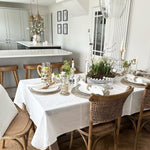 Woven dining chair