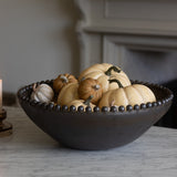 Charles Ted Rustic White Faux Pumpkins | Small & Medium Decorative Sizes