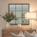 Charles Ted Melissa Elegant Glass Table Lamp with Neutral Fabric Shade – Modern Minimalist Bedside or Living Room Lighting