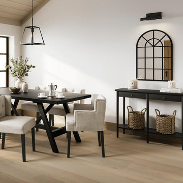 CTH Studio Landon Console Table | Matte Black