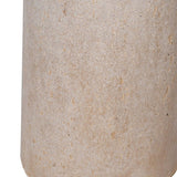  This lamp, with its slim base and cylinder linen shade in beige, adds a tasteful and exclusive touch to any room. 
