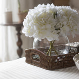 Charles Ted Rustic Elegance Faux Rattan Serving Trays | Set of 3