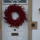 Crimson Winterberry Christmas Wreath | 80cm