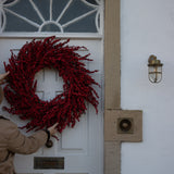 Crimson Winterberry Christmas Wreath | 80cm