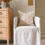 Charles Ted Linen Dining Chair with Slipcovered Design