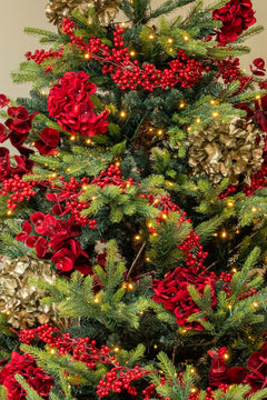 Charles Ted Red Berry Garland