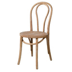 Clara Reclaimed Oak Dining Chair side angle