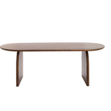 Charles Ted Delta Acacia Wood Dining Table