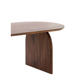 Charles Ted Delta Acacia Wood Dining Table