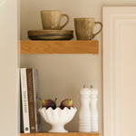 Glazed stoneware side plates