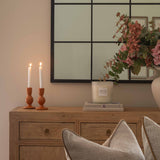 Add sustainable elegance to your home with these handcrafted eco-friendly candlesticks, made from an innovative blend of recycled paper pulp, natural gum, and chalk powder. Each candlestick is lightweight yet durable, combining modern design with minimal environmental impact.

Perfect for conscious consumers, these sustainable home décor pieces are plastic-free, biodegradable, and ethically made. Their matte, stone-like texture and sculptural form make them a unique addition to any minimalist or natural int