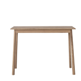 Charles Ted Edmund Solid Oak Console Table Minimal Wooden Hallway Table