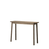 Elmore Oak Console Table cut out white background