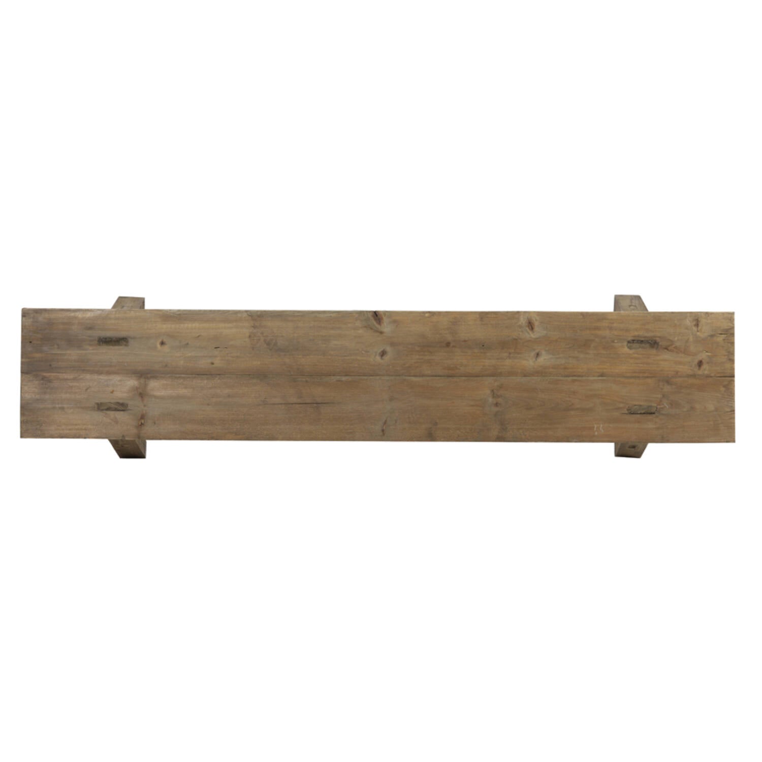 Enid Rustic Fir Wooden Bench