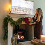 Evergreen Elegance Cedar Pine Garland 200cm