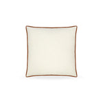 A beautiful cream boucle cushion with a wide band detail in Amber.

Dimensions
50cm x 50cm



Handwash Only

Includes feather inner