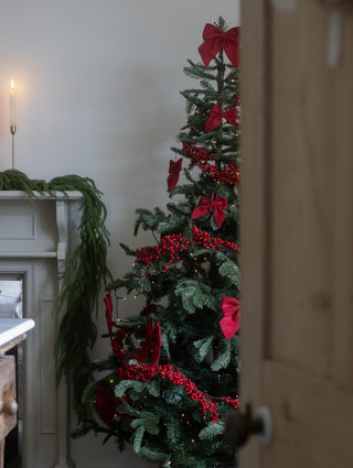 Crimson Berry Cascade Garland 151cm by CharlesTed Home