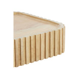 Fluted Console Table Mango Wood