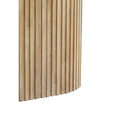 Fluted Console Table Mango Wood