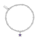 February Birthstone Bracelet