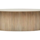 Alessia Mango Wood Fluted Oval Dining Table, boasting an oval-shaped base and intricate ridge detailing. Perfect for hosting family gatherings or elegant dinner parties, this table features a spacious, smooth surface and a sleek design that exudes sophistication and luxury.

Dimensions:&nbsp;

&nbsp;H 76cm&nbsp;W220cm&nbsp;D100cm

82.26kgs

Mango Wood
