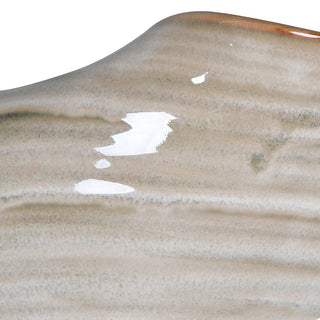 Freeform bowl profile showing the rising and falling rim