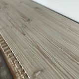 Charles Ted Reclaimed Pine Textured Sideboard with Carved Pattern