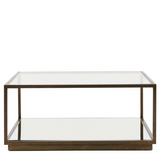 Charles Ted Geneva Glass Coffee Table