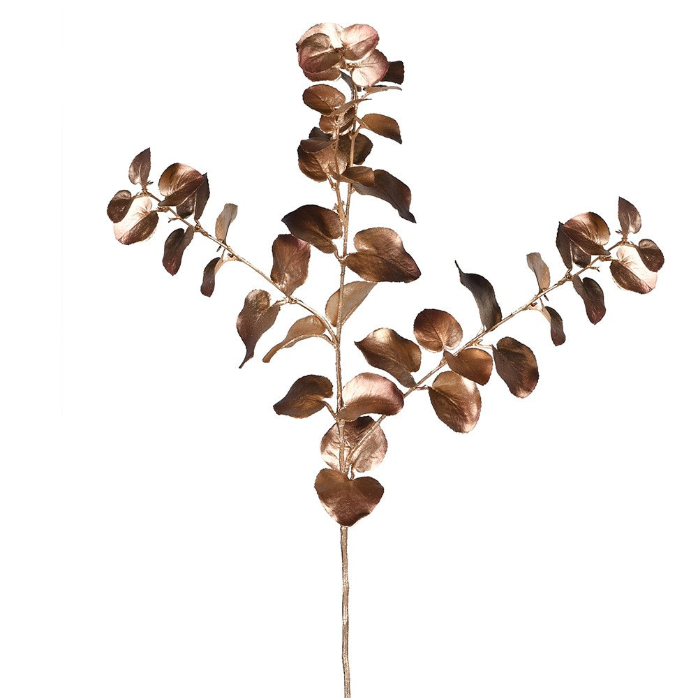 Golden Faux Eucalyptus Stem