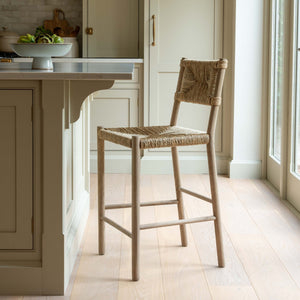 Haven Seagrass Bar Stool