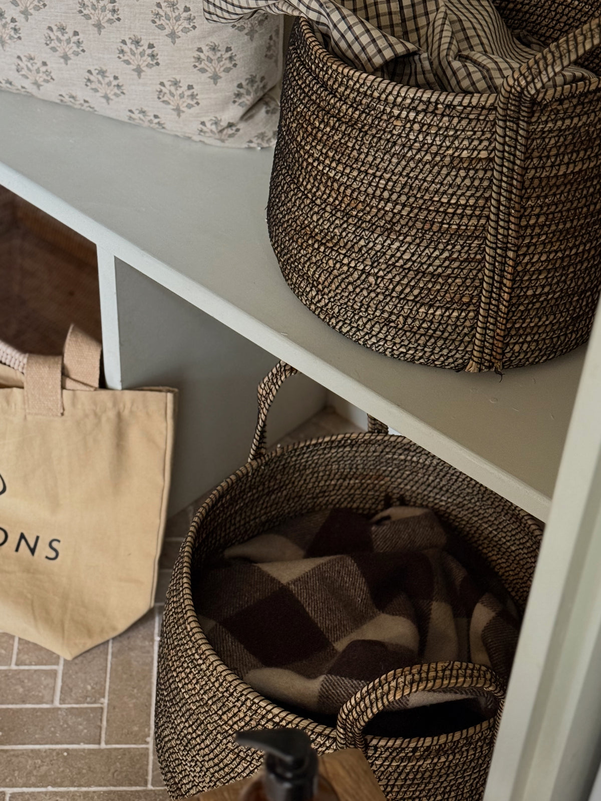 Holkham Woven Seagrass Baskets