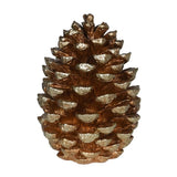 Charles Ted Gold Pinecone Ornament | Festive Decoration in Two Sizes
