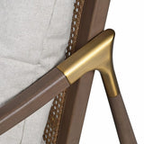 Beige Occasional Chair