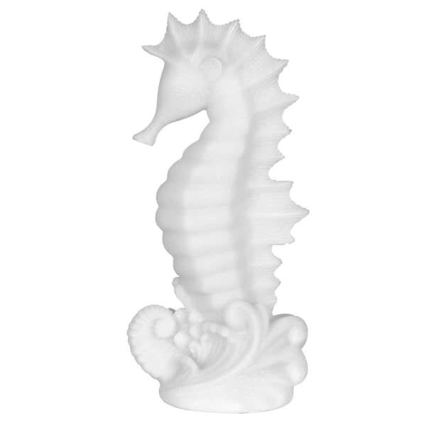 Polperro Faux Marble Seahorse
