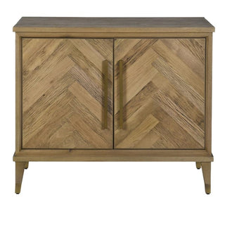 Windrush Herringbone Reclaimed Oak Cupboard | 2 Door
