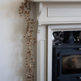 Charles Ted Elegant Gold Pine Garland