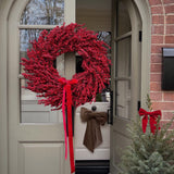 Crimson Winterberry Christmas Wreath | 80cm