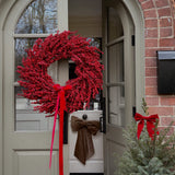 Crimson Winterberry Christmas Wreath | 80cm