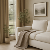 Country Check Throw | Brown