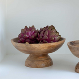 Charles Ted Faux Purple & Green Artichoke | Set of Three