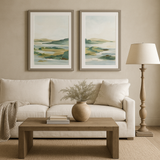Across the Hills | Framed Glazed Artwork