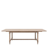 Charles Ted Antoine Turned Wood Extending Dining Table